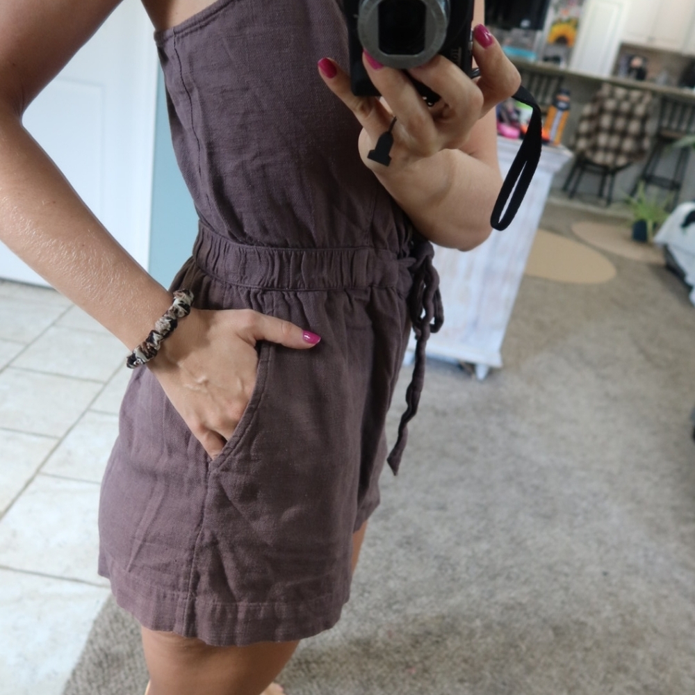 Aerie Chocolate romper